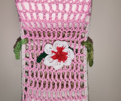 pink crochet for loorolls