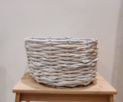 paper mache model paper basket